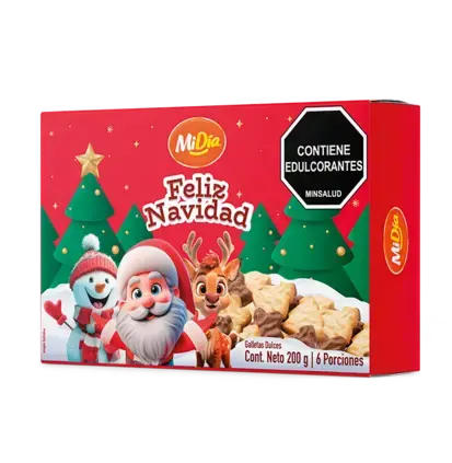 Galletas Caja Navidad MiDía 200g